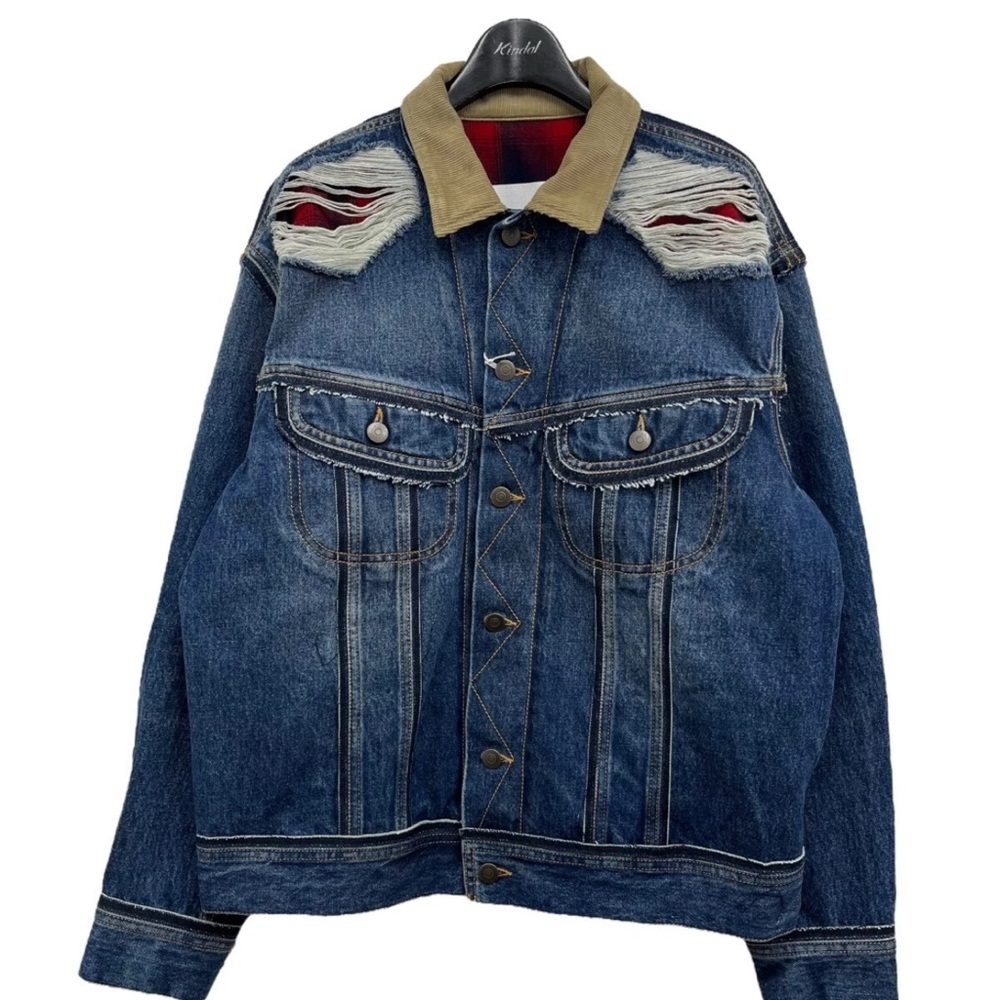 Maison Martin Margiela Pandleton Blue Denim Jacket Indigo, size 48